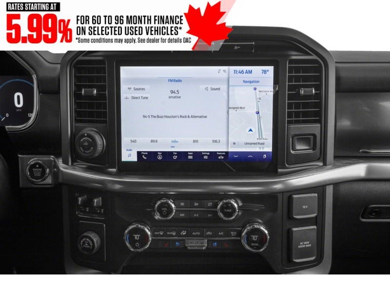 2022 Ford F-150 LARIAT 4WD SuperCrew 5.5' Box Interior Shot 2