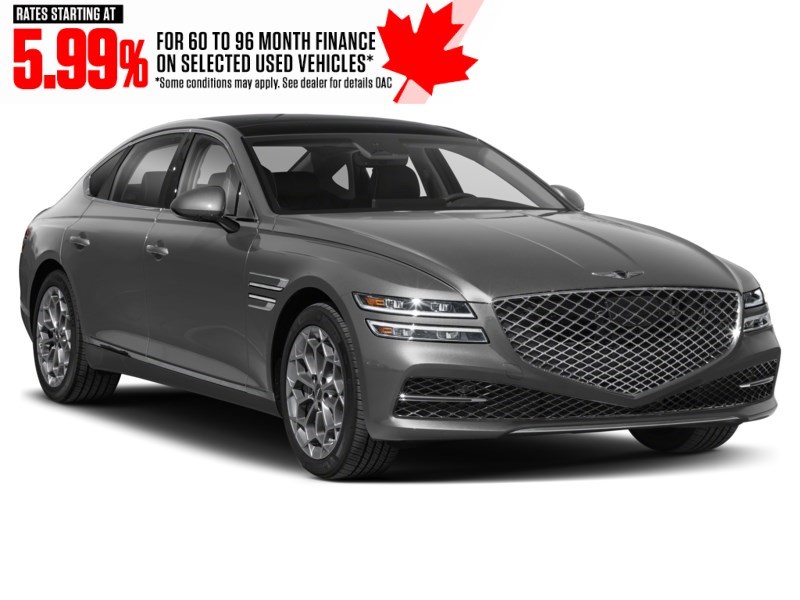 2021 Genesis G80 3.5T Prestige AWD Exterior Shot 8