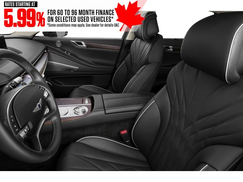 2021 Genesis G80 3.5T Prestige AWD Interior Shot 4