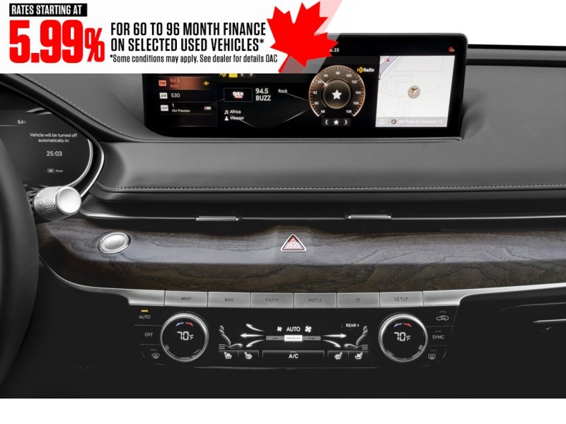 2021 Genesis G80 3.5T Prestige AWD Interior Shot 2