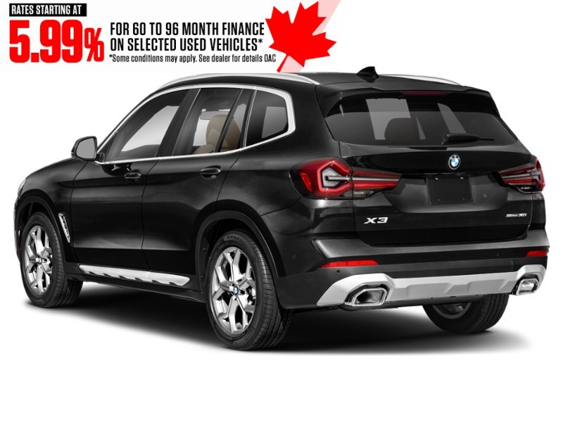 2022 BMW X3 xDrive30i Sports Activity Vehicle Exterior Shot 9