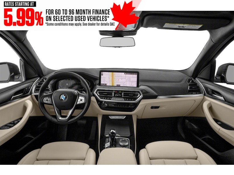 2022 BMW X3 xDrive30i Sports Activity Vehicle Interior Shot 6