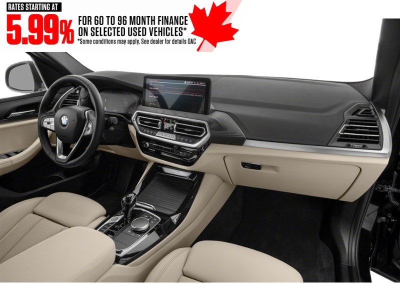 2022 BMW X3 xDrive30i Sports Activity Vehicle Interior Shot 1