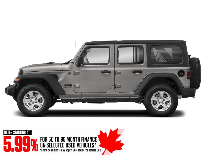 2022 Jeep Wrangler Unlimited Unlimited Sport S 4x4 Exterior Shot 6