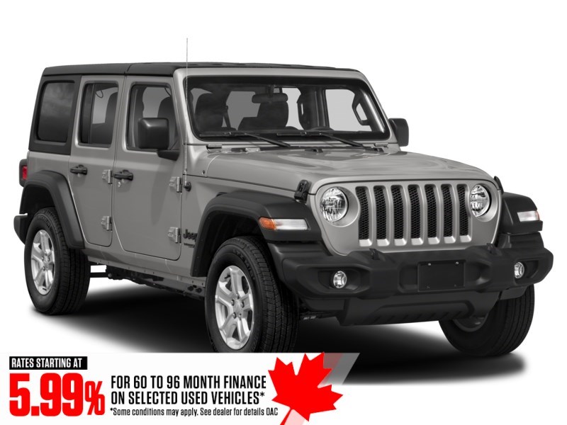 2022 Jeep Wrangler Unlimited Unlimited Sport S 4x4 Exterior Shot 8