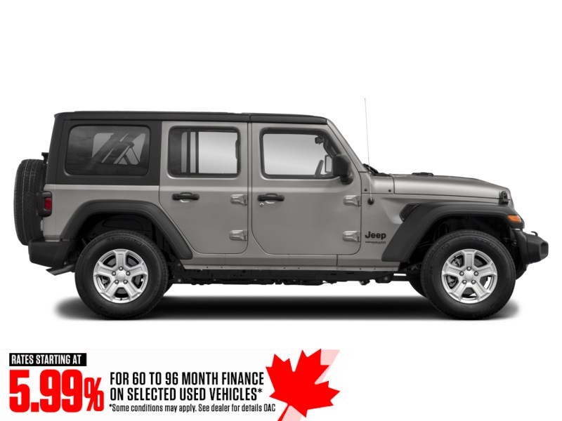 2022 Jeep Wrangler Unlimited Unlimited Sport S 4x4 Exterior Shot 10