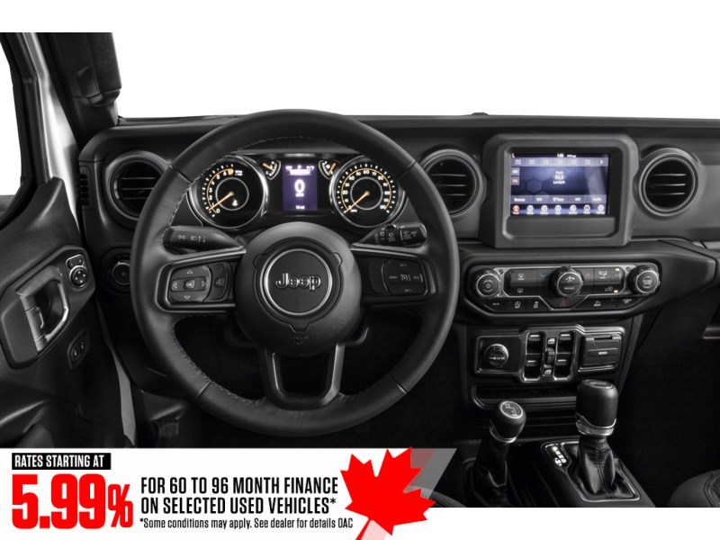 2022 Jeep Wrangler Unlimited Unlimited Sport S 4x4 Interior Shot 3