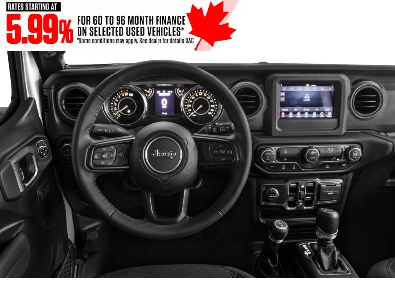 2023 Jeep Wrangler Sport Altitude 4 Door 4x4 Interior Shot 3