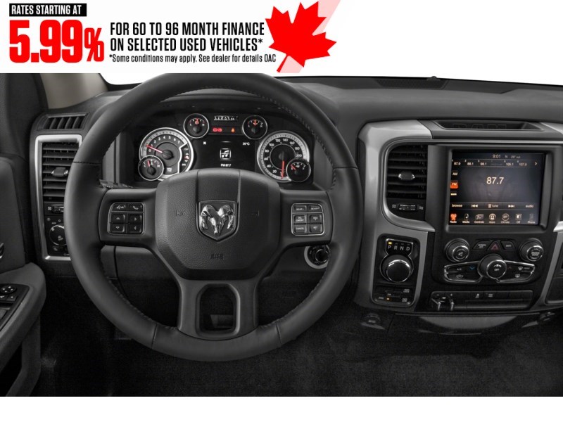 2023 RAM 1500 Classic SLT 4x4 Crew Cab 5'7" Box Interior Shot 3