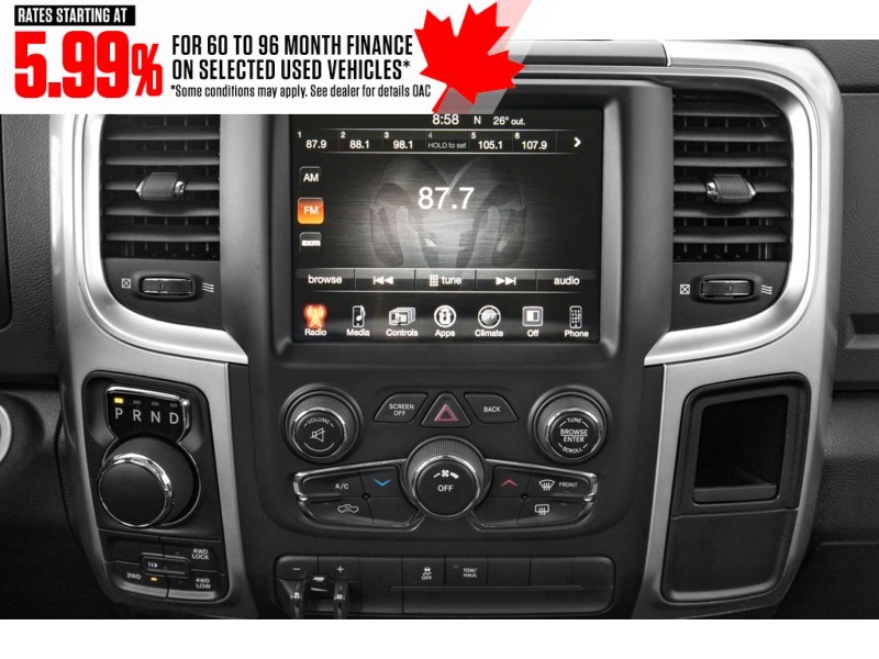 2023 RAM 1500 Classic SLT 4x4 Crew Cab 5'7" Box Interior Shot 2