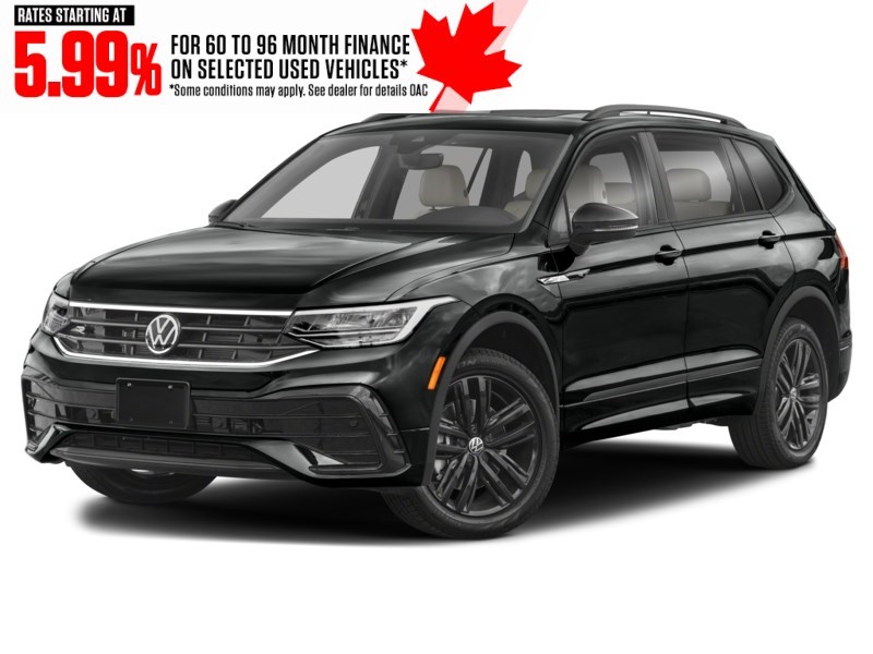 2022 Volkswagen Tiguan Comfortline R-Line Black Edition 4MOTION Exterior Shot 1