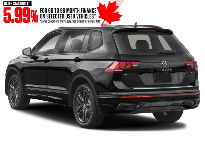 2022 Volkswagen Tiguan Comfortline R-Line Black Edition 4MOTION Exterior Shot 9