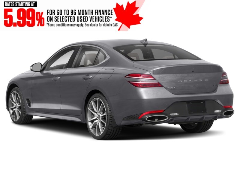 2022 Genesis G70 3.3T Sport AWD Exterior Shot 9