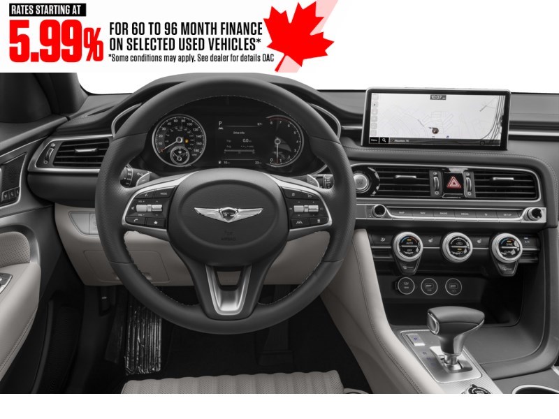 2022 Genesis G70 3.3T Sport AWD Interior Shot 3