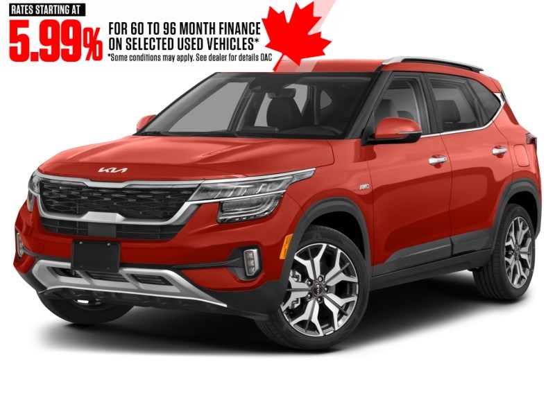 2023 Kia Seltos SX Turbo AWD w/Black Interior Exterior Shot 1