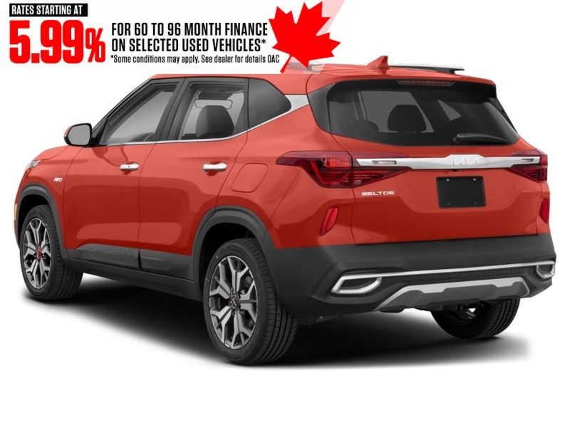 2023 Kia Seltos SX Turbo AWD w/Black Interior Exterior Shot 9