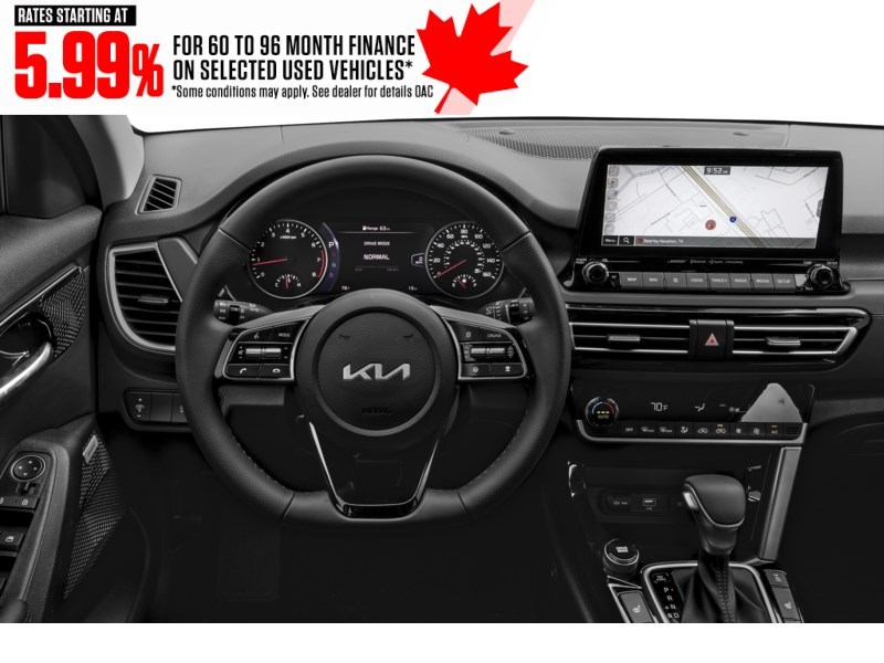 2023 Kia Seltos SX Turbo AWD w/Black Interior Interior Shot 3