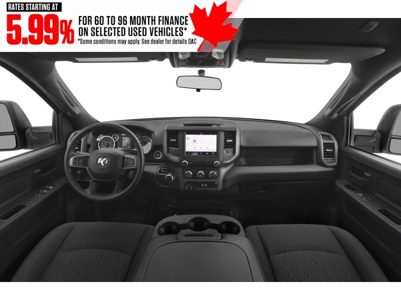 2023 RAM 2500 Tradesman 4x4 Crew Cab 6'4" Box Interior Shot 6