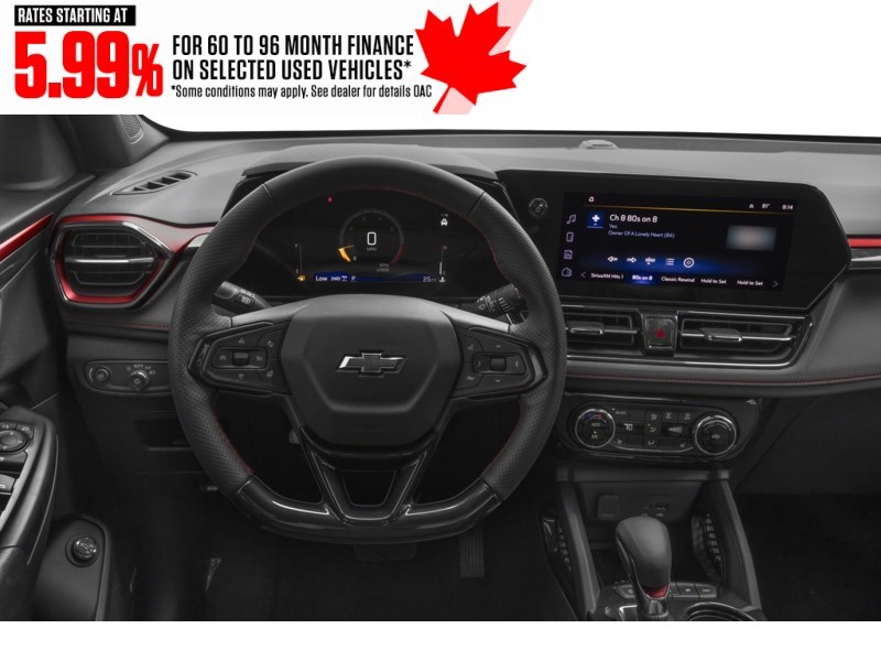 2025 Chevrolet Trailblazer AWD 4dr RS Interior Shot 3