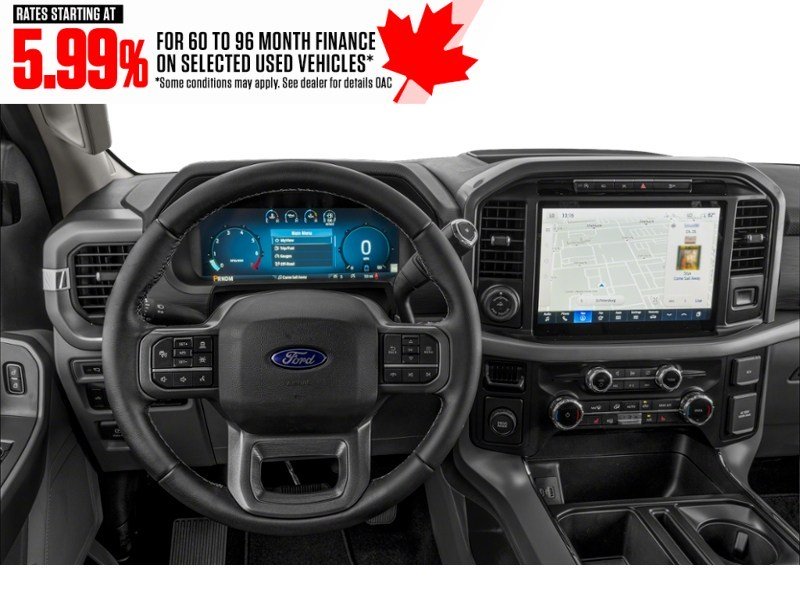 2025 Ford F-150 XLT 4WD SuperCrew 6.5' Box Interior Shot 3