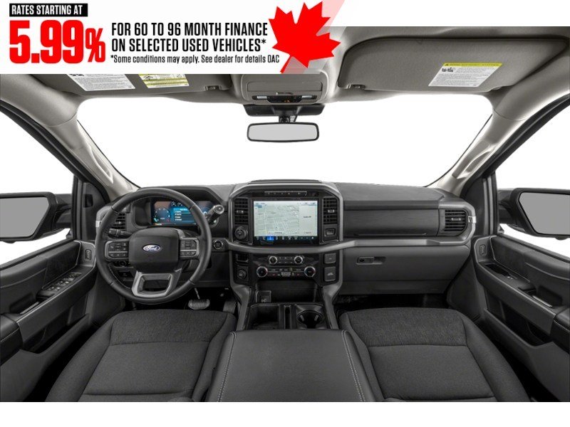 2025 Ford F-150 XLT 4WD SuperCrew 6.5' Box Interior Shot 6