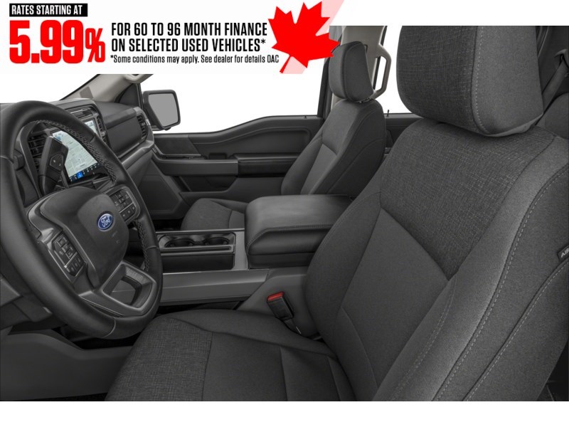 2024 Ford F-150 XLT 4WD SuperCrew 5.5' Box Interior Shot 4