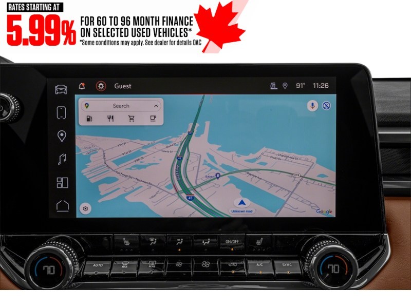 2024 GMC Canyon 4WD Crew Cab AT4 Interior Shot 8