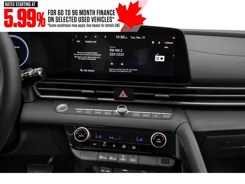 2025 Hyundai Elantra Preferred IVT w/Tech Pkg Interior Shot 2