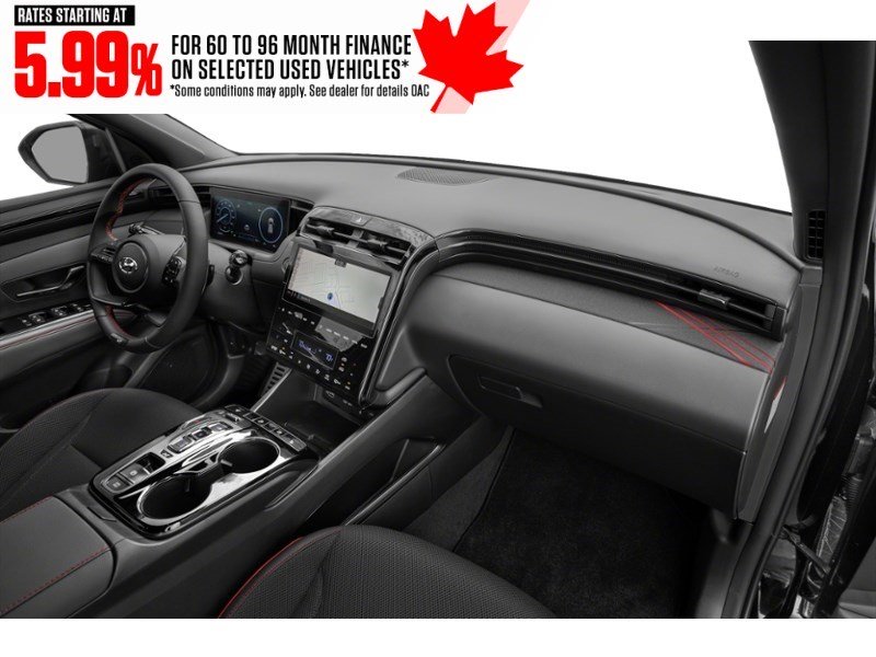2024 Hyundai Tucson Hybrid N-Line AWD Interior Shot 1