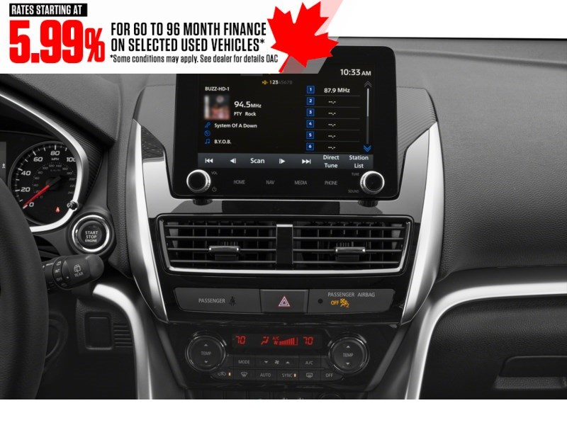 2024 Mitsubishi Eclipse Cross SE S-AWC Interior Shot 2