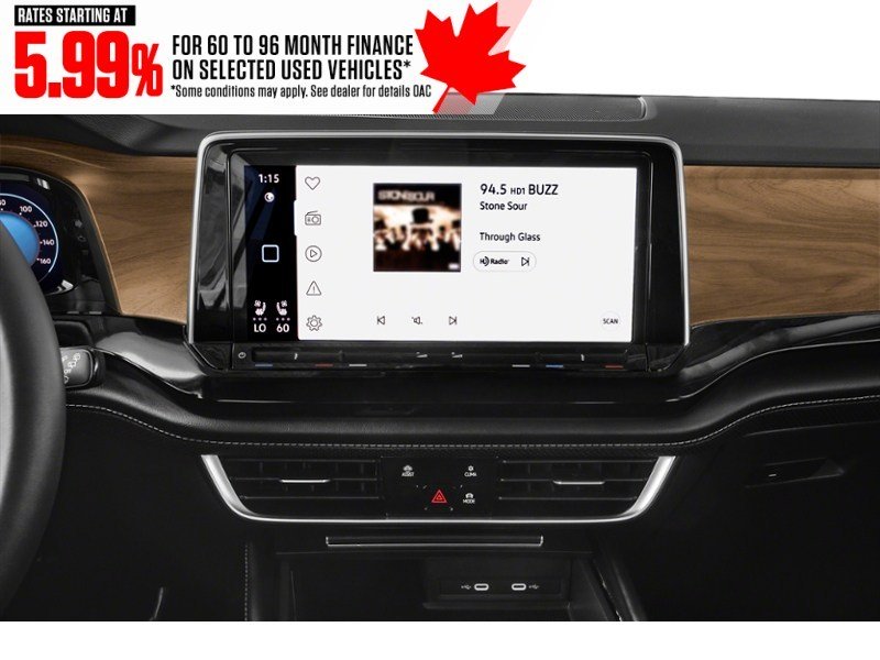 2025 Volkswagen Atlas Comfortline 2.0 TSI 4MOTION Interior Shot 2