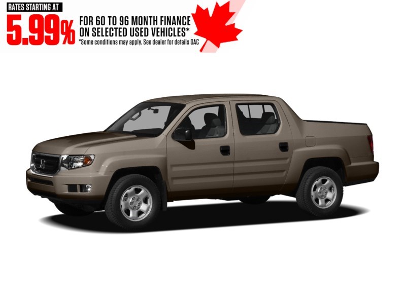 2010 Honda Ridgeline 4WD Crew Cab VP Mocha  Shot 4