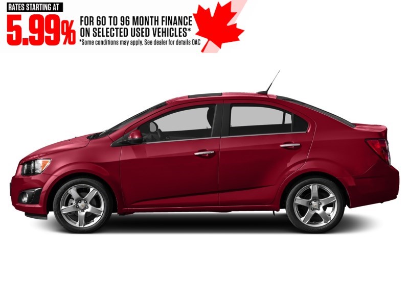 2012 Chevrolet Sonic 4dr Sdn LS Victory Red  Shot 9