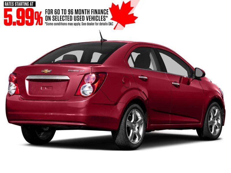 2012 Chevrolet Sonic 4dr Sdn LS Victory Red  Shot 8