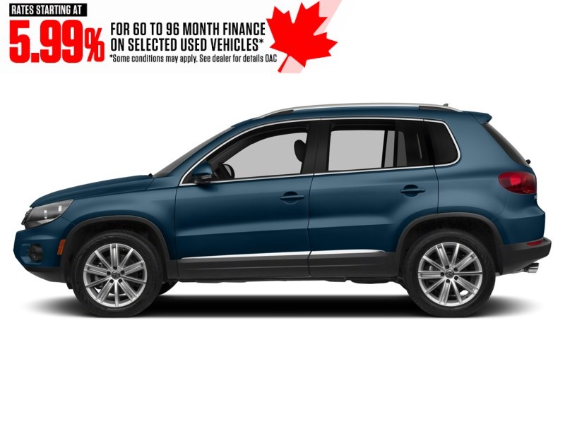2017 Volkswagen Tiguan 4MOTION 4dr Comfortline Pacific Blue  Shot 5
