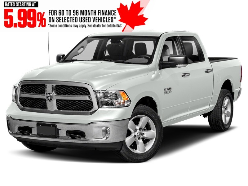 2018 RAM 1500 SLT Bright White  Shot 1