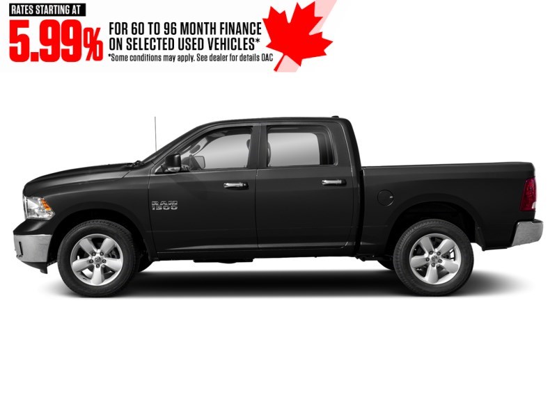 2021 RAM 1500 Classic Warlock 4x4 Crew Cab 5'7" Box Black  Shot 3