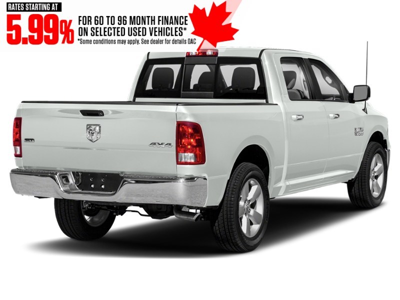 2018 RAM 1500 SLT Bright White  Shot 2