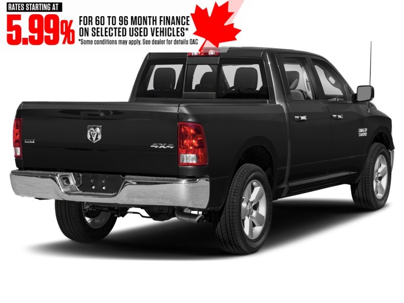 2021 RAM 1500 Classic Warlock 4x4 Crew Cab 5'7" Box Black  Shot 2