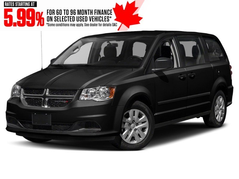 2020 Dodge Grand Caravan Premium Plus 2WD Brilliant Black Crystal Pearl  Shot 4