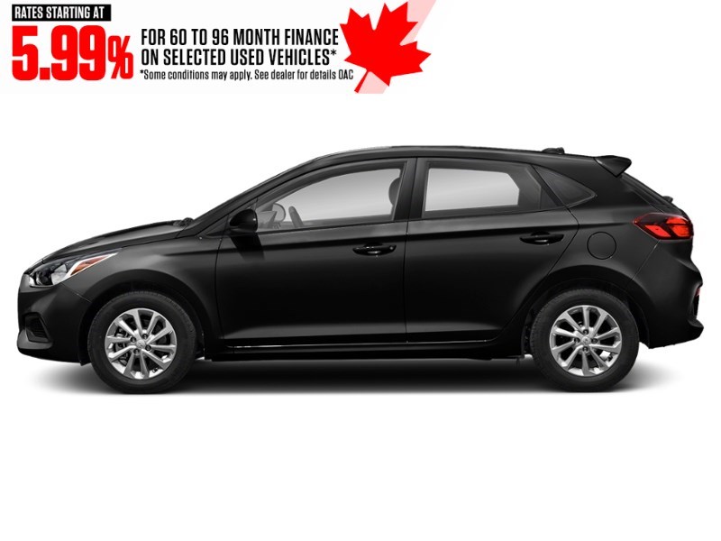 2019 Hyundai Accent 5 Door Preferred Auto Aurora Black Pearl  Shot 5