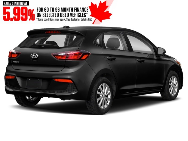 2019 Hyundai Accent 5 Door Preferred Auto Aurora Black Pearl  Shot 2