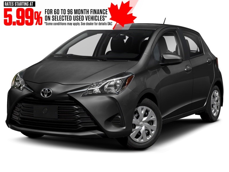 2018 Toyota Yaris 5dr LE Auto Magnetic Grey Metallic  Shot 1