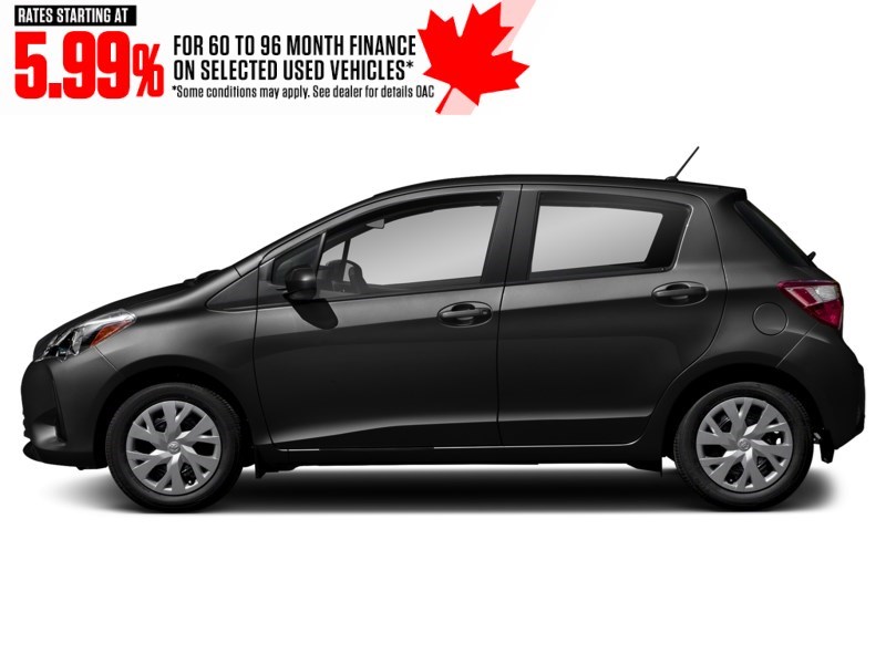 2018 Toyota Yaris 5dr LE Auto Magnetic Grey Metallic  Shot 3