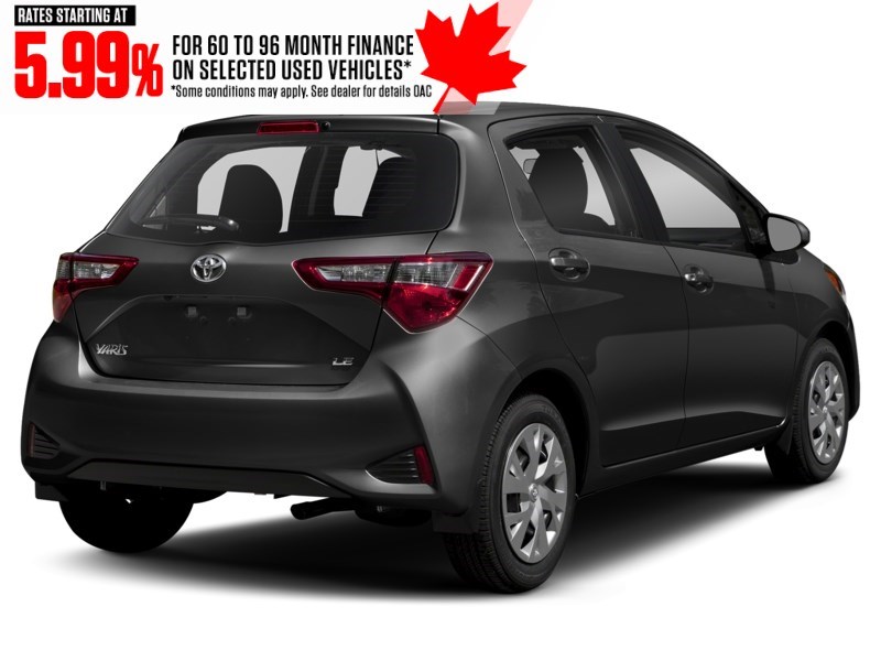2018 Toyota Yaris 5dr LE Auto Magnetic Grey Metallic  Shot 6