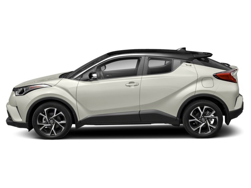 2019 Toyota C-HR FWD Blizzard Pearl with Black Roof  Shot 45
