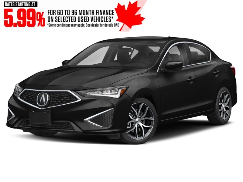 2020 Acura ILX Premium Sedan Majestic Black Pearl  Shot 4