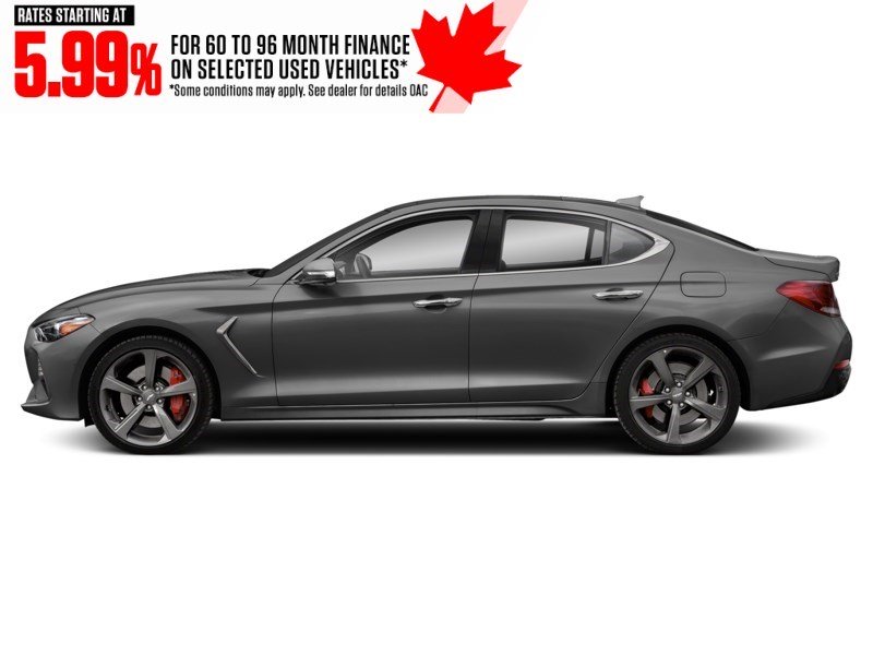 2019 Genesis G70 3.3T Sport AWD Himalayan Grey Metallic  Shot 5