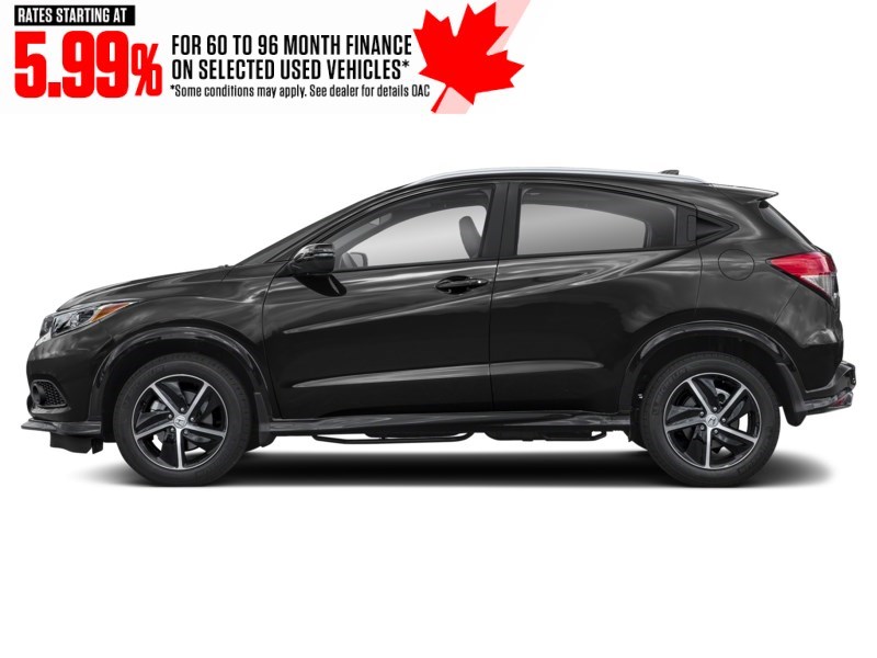 2019 Honda HR-V Sport AWD CVT Crystal Black Pearl  Shot 3