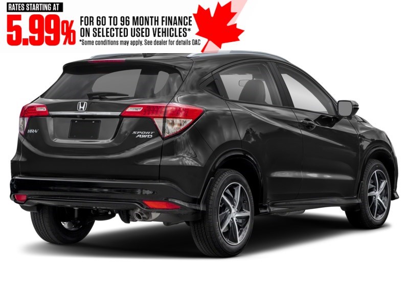 2019 Honda HR-V Sport AWD CVT Crystal Black Pearl  Shot 6